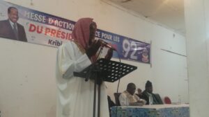 Des élites de Kribi prient pour le président Paul Biya