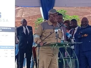 Mise en exploitation officielle de la mine de fer de Bipindi Grand-Zambi par le premier ministre Joseph Dion Ngute 